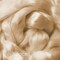 2oz Seacell Fiber: Natural White Undyed Combed Top Roving. Plant Based, Eco Friendly, Vegan